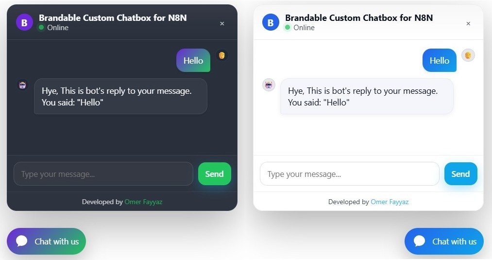 Deploy AI-powered Website Chatbot with DeepSeek and Custom Branding workflow screenshot